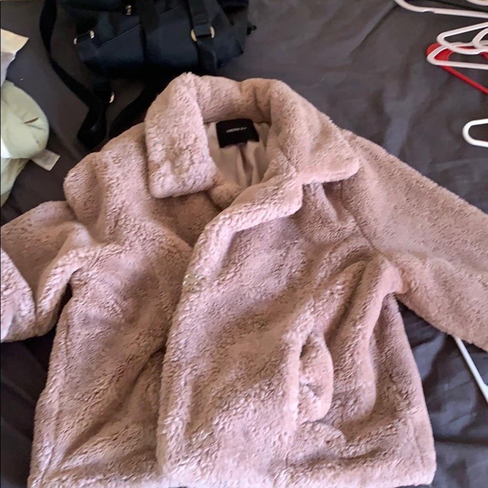 Teddy Forever21 coat 10/10 condition, worn once